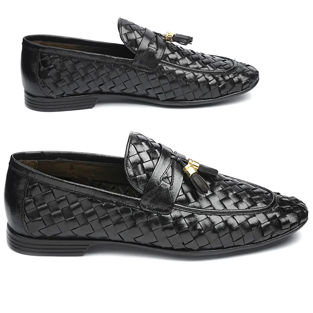 Leather Loafer 11006 BKW