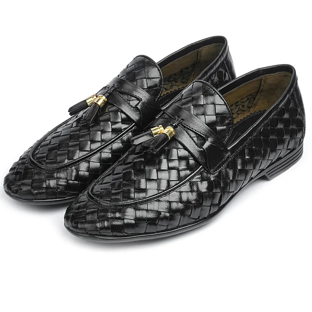 Leather Loafer 11006 BKW Main image