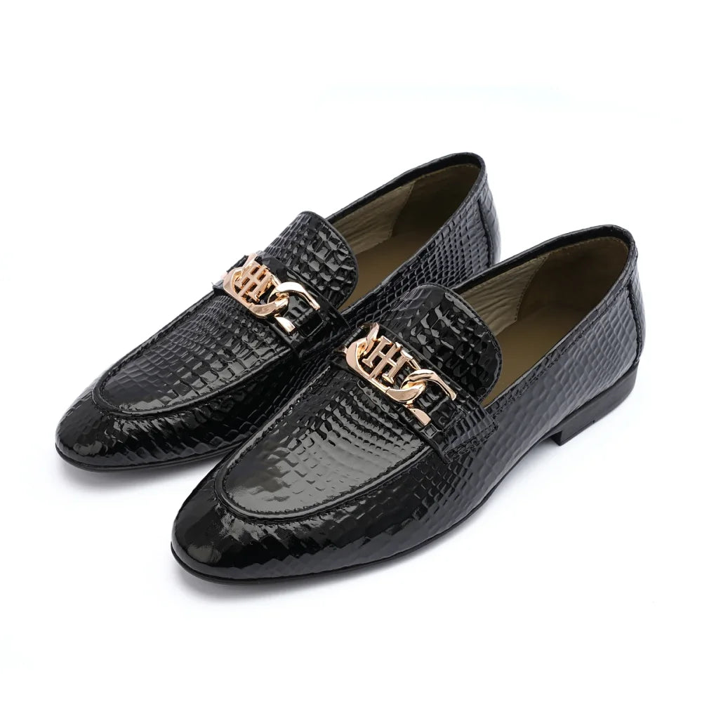 Croc Luxe Black Formal 11008 Main image